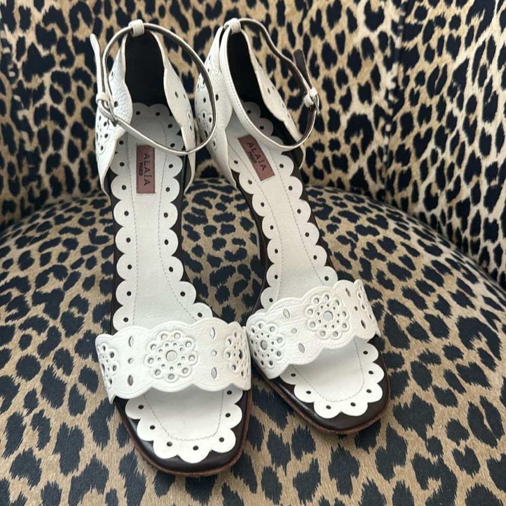 Alaia Leather Heels
